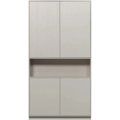 WOOOD Finca Opbergkast - Grenenhout - Mist - 210x110x40