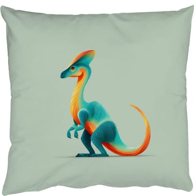 Sierkussens - Kussentjes Woonkamer - 50x50 cm - Staart - Dino - Minimalistisch - Blauw