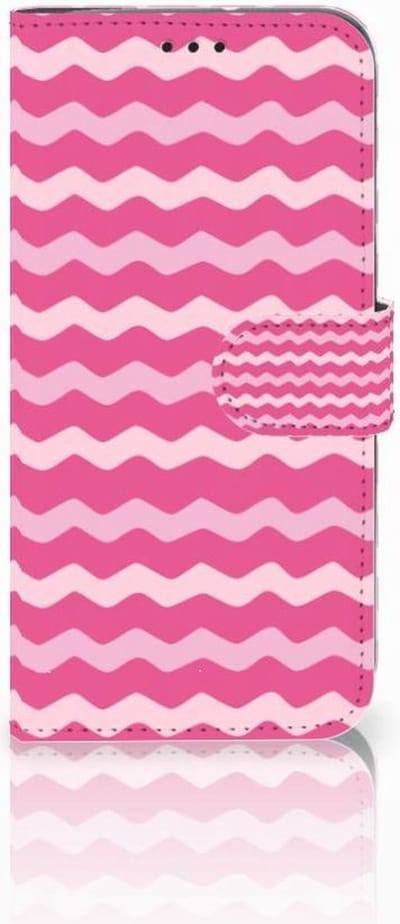 Motorola Moto G7 | G7 Plus Telefoon Hoesje Waves Pink