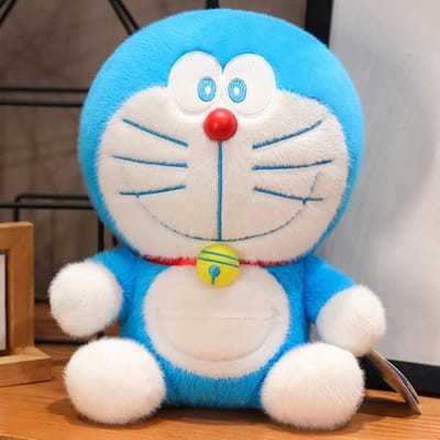 Cartoon Doraemon Kawaii Pluche Speelgoed Zacht Knuffeldier Pop Poppen Anime Figuren Kamerdecoratie Verjaardagscadeaus voor Vriendin 28cm