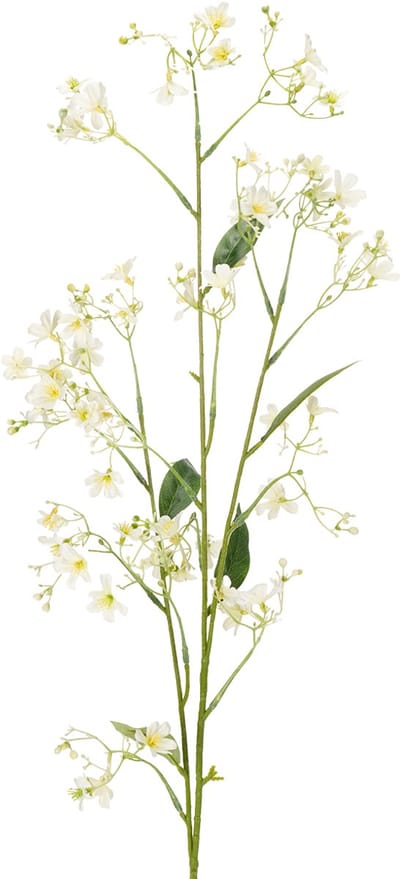 Decoratieve tak met appelbloesem als kunstbloem voor een vrolijke sfee
