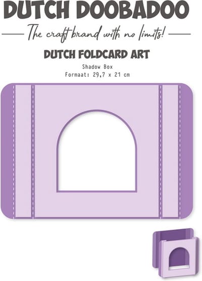 DDBD Fold Card-Shadow Box