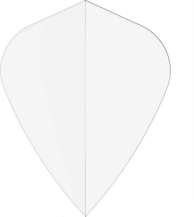 DLDarts - Kite Flights - 75 micron - 1 Set - Transparant