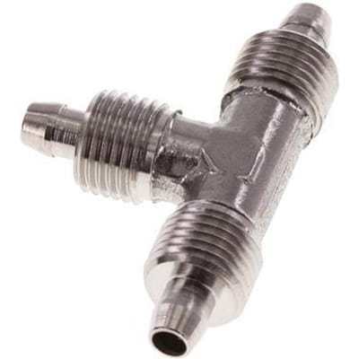 6x4 RVS 1.4404 T-Opsteekkoppeling