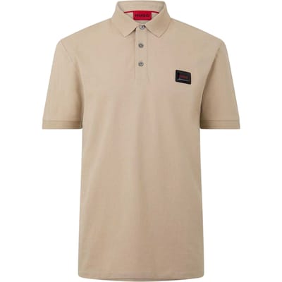 Hugo Heren Dereso Regular Poloshirt (Beige)