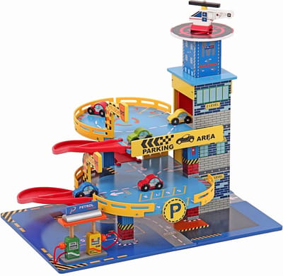 Mentari - Houten Garage Metropool Blauw