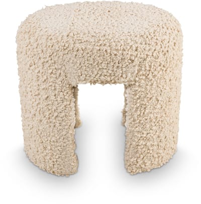 vtwonen - Seasonal - Bank - Wit - Katoen - 50x35x45cm