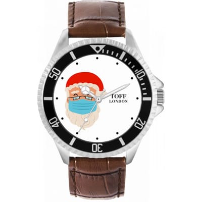 Christmas Santa Mask Heren Horloge TLWL-3712 42mm