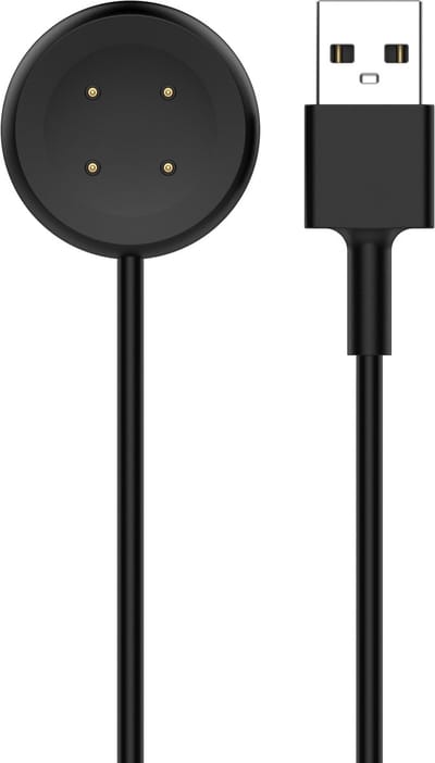 Oplader – USB Oplaadkabel – Geschikt voor Google Pixel Watch 3 / Pixel Watch 2 – Magnetische Smartwatch Oplaadkabel – 1 Meter – Zwart