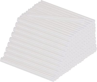 50 stuks lijmpisten 11 mm, 200 mm lang, transparant, sneldrogend, voor lijmpistool, geschikt voor hout, metaal, glas