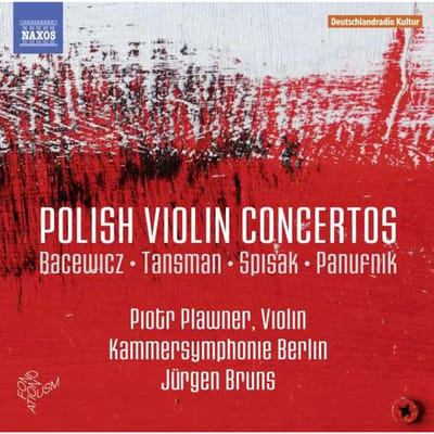 CD GRAŻYNA BACEWICZ ALEXANDRE TANSMAN  - Poolse Vioolconcerten 8573496 Naxos 2016 Japan Klassiek Gebruikt