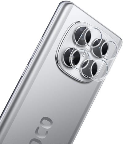 Camera Lens Protector - Geschikt voor Xiaomi Poco X7 - Extra Sterk - Camera Screenprotector - Gehard Glas - Beschermglas - Tempered Glass - Screen Protector