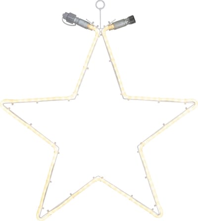 Star Trading 491-84 decoratieve verlichting Lichtdecoratie figuur Wit 120 lampen LED 2,6 W