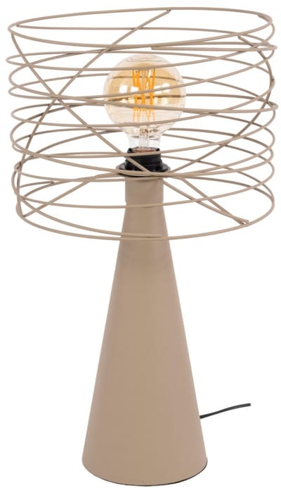 AnLi Style Tafellamp Curl 1L Beige