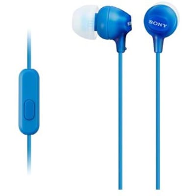 Sony Mdrex15ap In-Ear Hoofdtelefoon (Met Microfoon En Controle Met Volumeregeling En Ingebouwde Weergave)