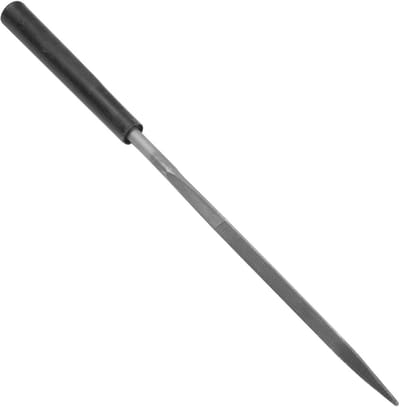 Driehoek Vijl - Metaalvijl Steenvijl - Precisie Slijpen - Koolstofstaal - 160 mm - Niet gespecificeerd
