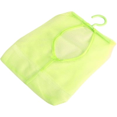 Multifunctionele Hangende Mesh Opbergtas voor Sokken Kousen BH Ondergoed Badkamer Lichtgroen Green beige