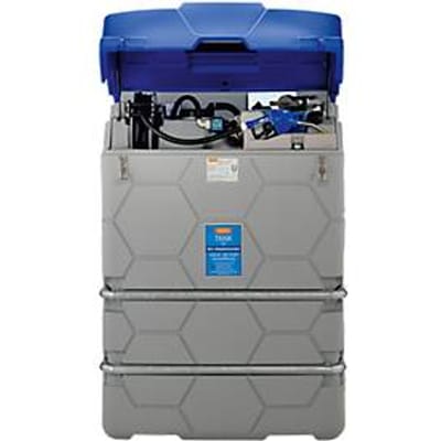 AdBlue-tank CUBE, Kant-en-klare installatie, versch. afmetingen, 2500 l, overvulbeveiliging, Elektrische pomp 230V