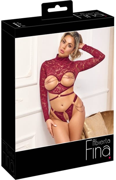 Open Top & Thong red M