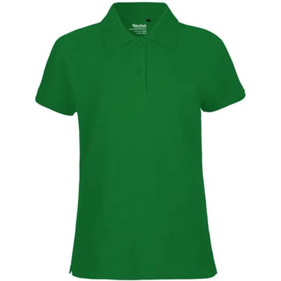 Neutral - Classic Dames Polo - Green - 100% Biologisch Katoen maat XS
