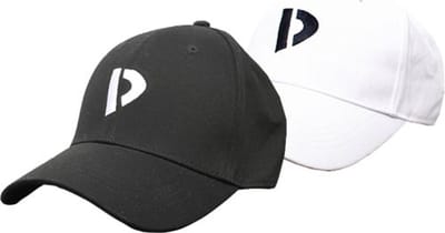 2-Pack Donnay - Baseball Caps - Black/White (910) - maat Volwassen