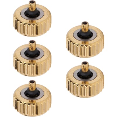 5 stuks Horlogekroon Onderdelen Quartz Mechanisch Horloge Kroon Reserve Kit Vervangende Accessoires7mm   0.28in beige