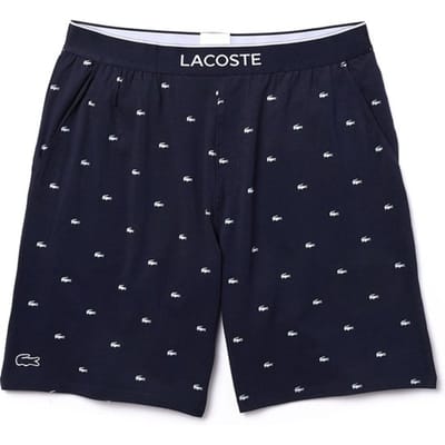 Lacoste - Maat XS - Heren Short - Navy/Wit