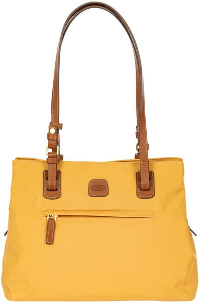 BRIC'S schoudertas X-Bag Handbag Honey mosterdgeel