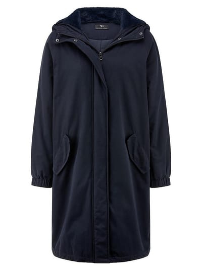 Parka Van Peter Hahn blauw