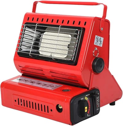 Terraskachel - Buitenverwarming - Buitenruimte Verwarmen - Twee Warmtestanden - 25.3 x 28.7 cm - Rood