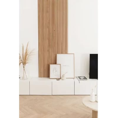 Maestro Latt Lattenwand - Pepper Oak - 277x30cm - 2 Stuks