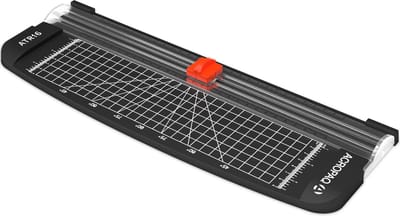 ACROPAQ Papiersnijder A4 – Compacte rolsnijmachine – Papiersnijmachine voor papier – Papier snijder