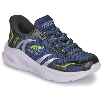 Skechers Meteor-lights-brisk-beams Jongens Sneakers Marineblauw/Zwart