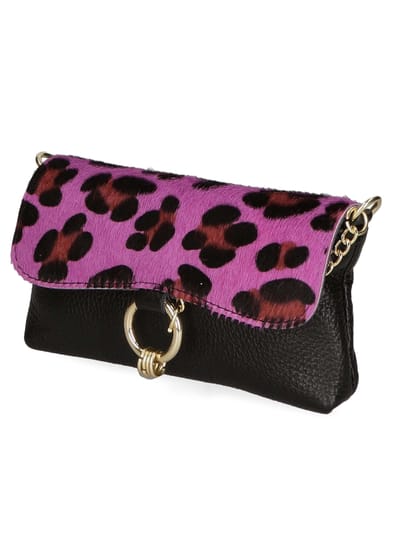 Gave Lux Koppelingzak vrouwen LEOPARD FUCHSIA