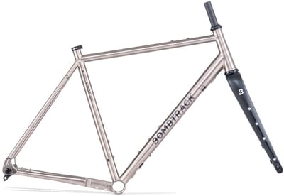 Bombtrack - Hook Ext TI Frame Vork Kit - Titanium/Zwart - S - 50cm