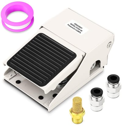 Dailygoods- Voetpedaalklepkit 3-weg 2-standen - Pneumatisch Ventiel
