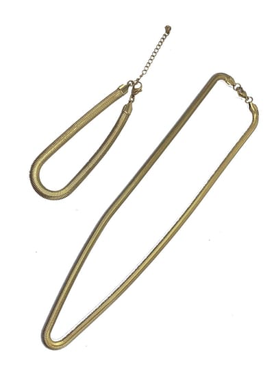 Sieraden set Python goud