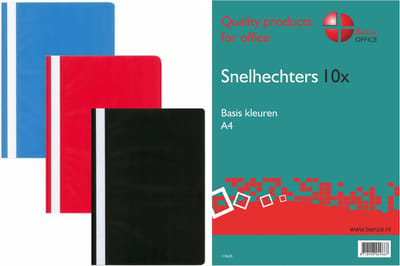 Benza - Snelhechters Basic Kleuren - 10 stuks