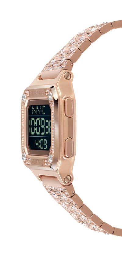 Philipp Plein Hyper $hock Dames Horloge Rosékleurig PWHAA1221