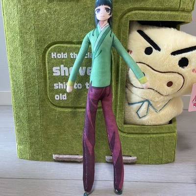 De Apothekersdagboeken Maomao Kat Cosplay Pluche Pop Geen Witte Rand Abstracte Figuur Buigbare Vriend Vriendin Cadeau 28cm