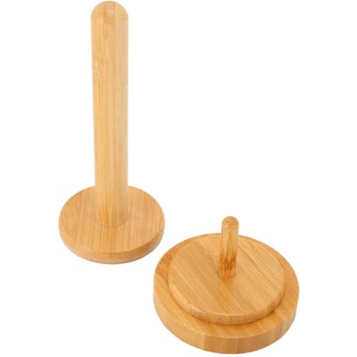 Houten Garenhouder Gladmakend Stevige Stabiele Basis Eenvoudige Bediening Afneembare Garenspoelhouder voor Breien Weven beige