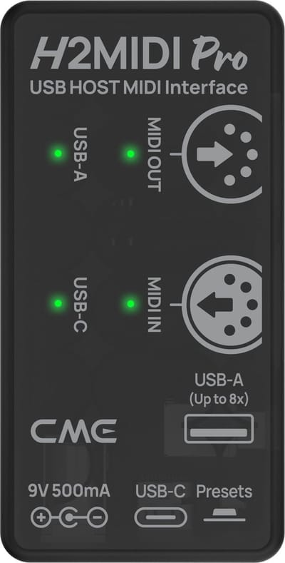 CME H2MIDI Pro - MIDI-tool voor keyboards