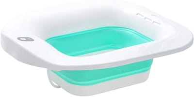 Zitbad voor Toilet - Bidet Toiletzitting - Hygiëne Bevorderen - Anti-overloop Ontwerp - 500 Gram - Groen