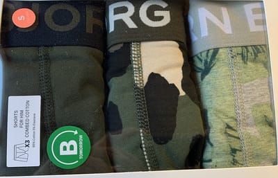 Björn Borg - Premium - 3 Pack - Boxershorts - Heren - Onderbroeken - Camouflage Groen - Maat S