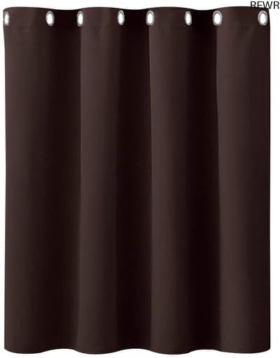 RFWR® Verduisteringsgordijnen 80 x 100 cm met Ringen - Fluwelen Blackout Gordijnen voor Slaapkamer, Woonkamer en Kantoor