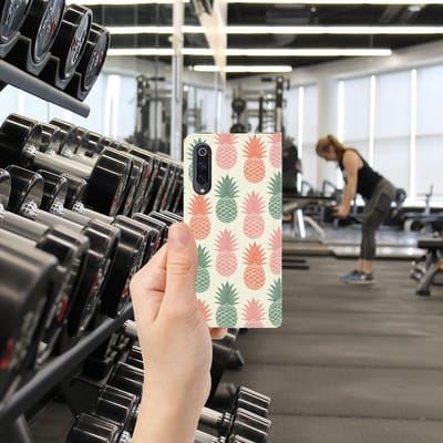 Xiaomi Mi 9 Flip Style Cover Ananas