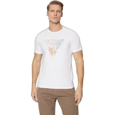 T-shirt Guess CN Triangle