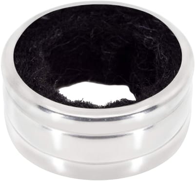Dailygoods- Flessenkraag Roestvrij Staal - Druppelbescherming - Viltvoering - Afneembaar - 3,3 mm Binnendiameter - Voorkomt Vlekken - Wijnflesbescherming