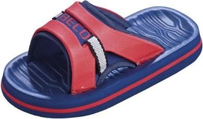 Beco Badslippers Junior Blauw/rood Maat 24