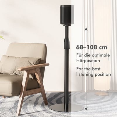 LogiLink Luidsprekerstander voor SONOS ERA, wit